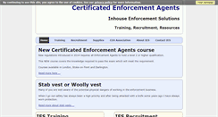 Desktop Screenshot of findabailiff.com
